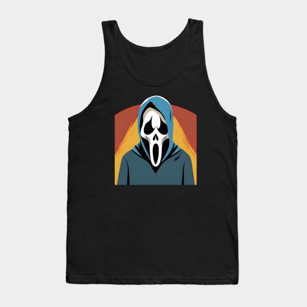 Ghostface Scream mask Tank Top by Untitled-Shop⭐⭐⭐⭐⭐